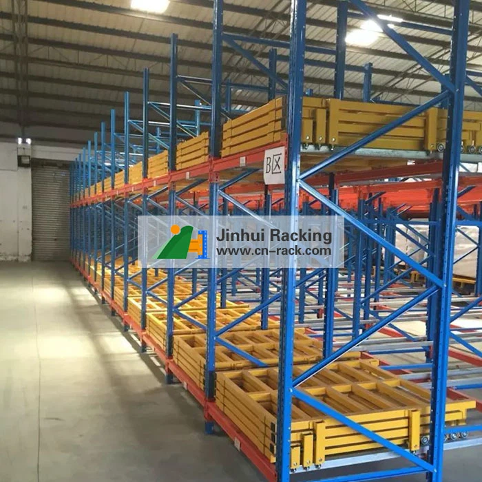 Система стійки для піддонів натисніть